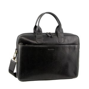 Pierre Cardin s Italian Leather 15" Laptop Computer  Black