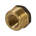 Brasshards 15 x 10mm Brass Threaded Reducing Hex Bush
