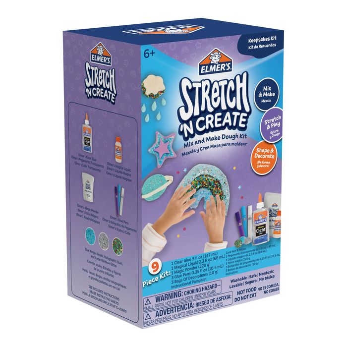 Elmer’s 9 Count Stretch 'N Create Dough Kit Keepsakes