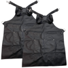 2x BUFFALO LEATHER APRON Cooking Chef Hairdresser Waterproof Durable Black
