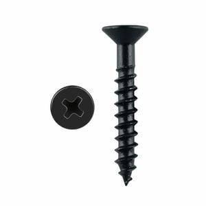Pinnacle 3.5 x 20mm Black Countersunk Timber Screw - 30 Pack