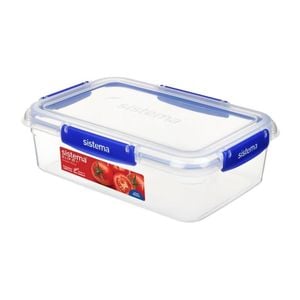 Sistema Food Storage Container Klip It Plus Rectangle 2.2l Kitchen Organiser