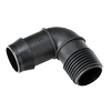 K-Rain 19mm Barbed Elbow × 15mm BSP Male - 10 Pack