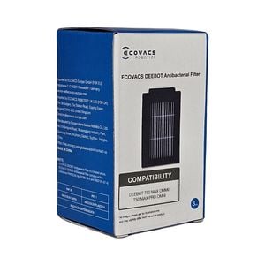 Ecovacs Filter For Deebot T50 Max Pro Omni Robot Vacuum Cleaner, Genuine