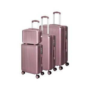 Slimbridge Luggage Suitcase Trolley Set Travel Lightweight 4pc 14"+20"+24"+28"