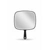Extra Large Black Handheld Mirror with Handle (31,5 x 23 cm)