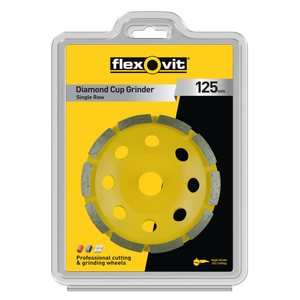 Flexovit 125mm Diamond Cup Grinder