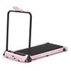 BLACK LORD Treadmill Walking Vibration Pad Foldable Incline Magnetic Remote Pink