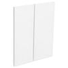 Kaboodle Nougat Truffle Modern Corner Wall Cabinet Doors - 2 Pack - Modern