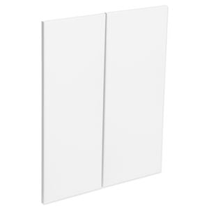 Kaboodle Nougat Truffle Modern Corner Wall Cabinet Doors - 2 Pack - Modern