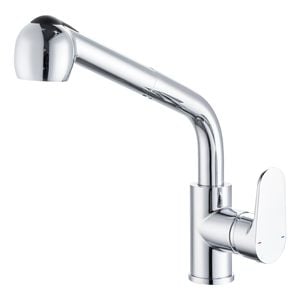 Mondella Cadenza 40mm Chrome Angled Multi-Function Sink Mixer WELS 5 Star 6L/min