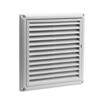 Deflecto Fixed Grille Plastic Vent w/ Screen - 150mm