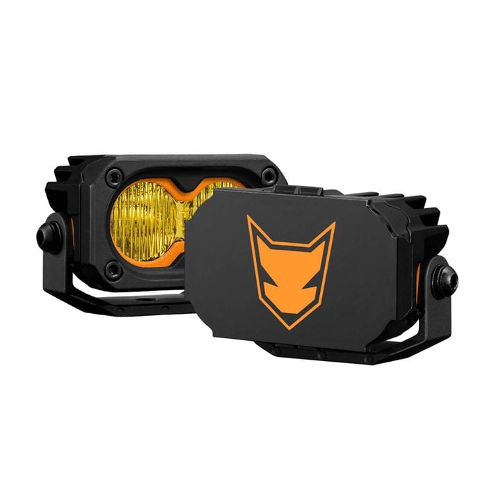 Lightfox Cygnus-2 Pair 3inch Osram led pod lights 1lux@348m Ip68 4,052lm