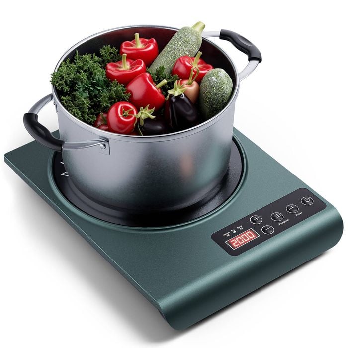 Advwin 2000W Induction Cooktop Stove, Powerful Electric Induction Cooker with Sensor Touch, Induction Hot Plate
