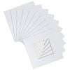 10x Picture Photo Mounts - To Fit Frame Size 8 x 8" for Image Size 4 x 4"