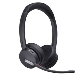 Yealink Wh64 Hybrid Dual Uc Dect Wireless Headset, Dect & Bluetooth Hybrid Wireless Technology, 3-mic Noise Cancellation