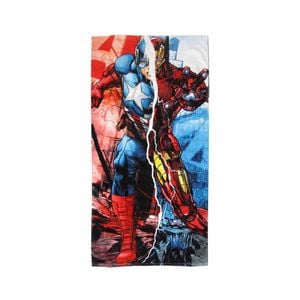 Marvel Avengers Cotton Beach Towel 70 X 140 Cm Power Two