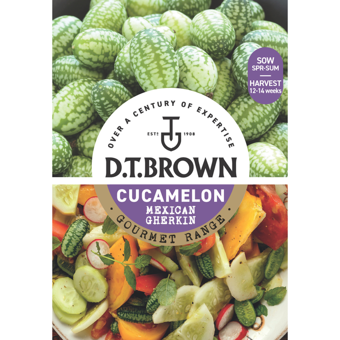 D.T. Brown Gourmet Cucamelon Mexican Gherkin Seeds 