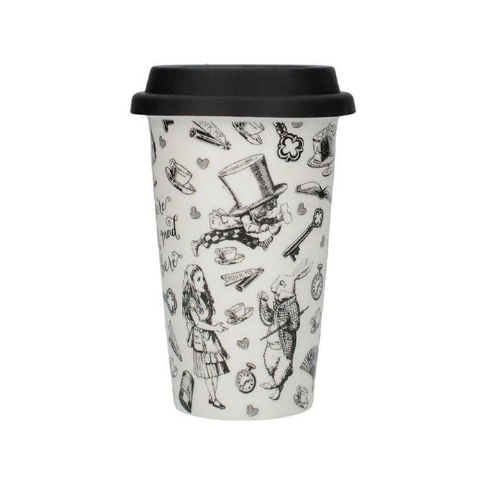 Mikasa X V&a Alice Wonderland Travel Mug 350ml