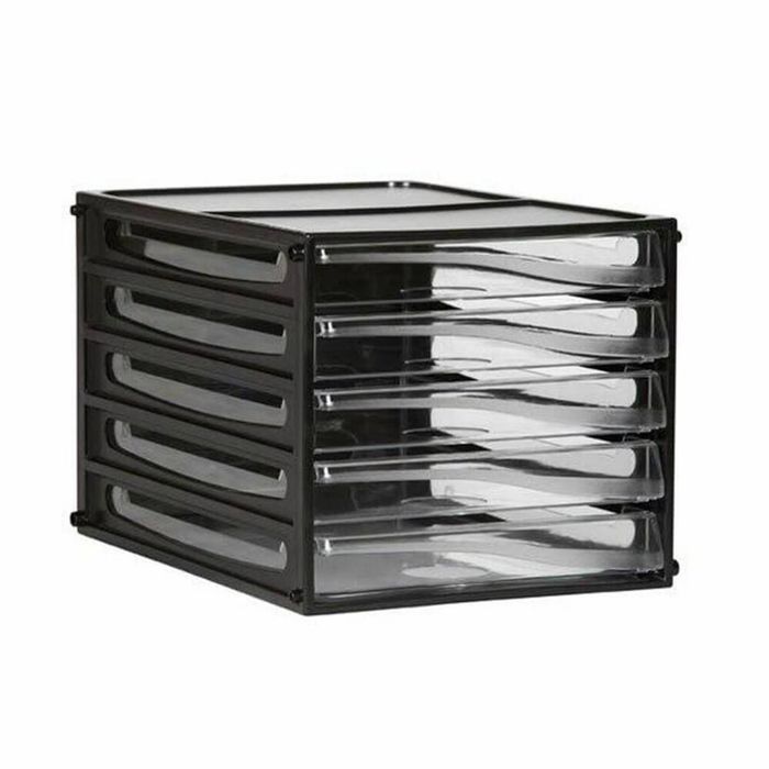 Esselte Filing Drawers (Black Frame) (5 Drawers)