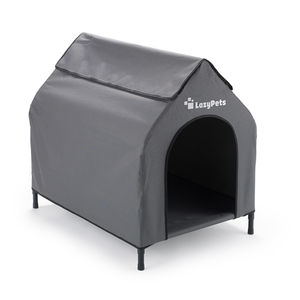 LazyPets 65 x 84 x 90cm Large Soft Dog Kennel
