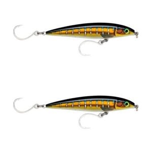 2x Rapala 14cm Saltwater X Rap Long Cast Shallow Minnow Fish Lures -Sailfish UV