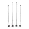 4pc Victor Sports AFL Telescopic Junior Goal Post Set Carry Bag