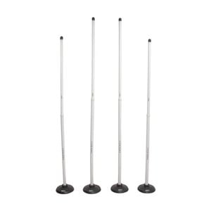 4pc Victor Sports AFL Telescopic Junior Goal Post Set Carry Bag