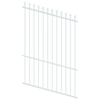 ProtectorAl 0350-1200W x 1800H Pearl White Spear Top Pool Fence Panel Raked Up to 15º
