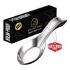 Gourmet Easy Spoon Holder Break Proof Stainless Steel, Counter & Stove Top Use