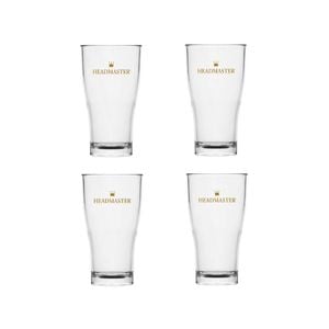Polysafe Conical Headmaster Schooner Glass 425ml - Set of 4