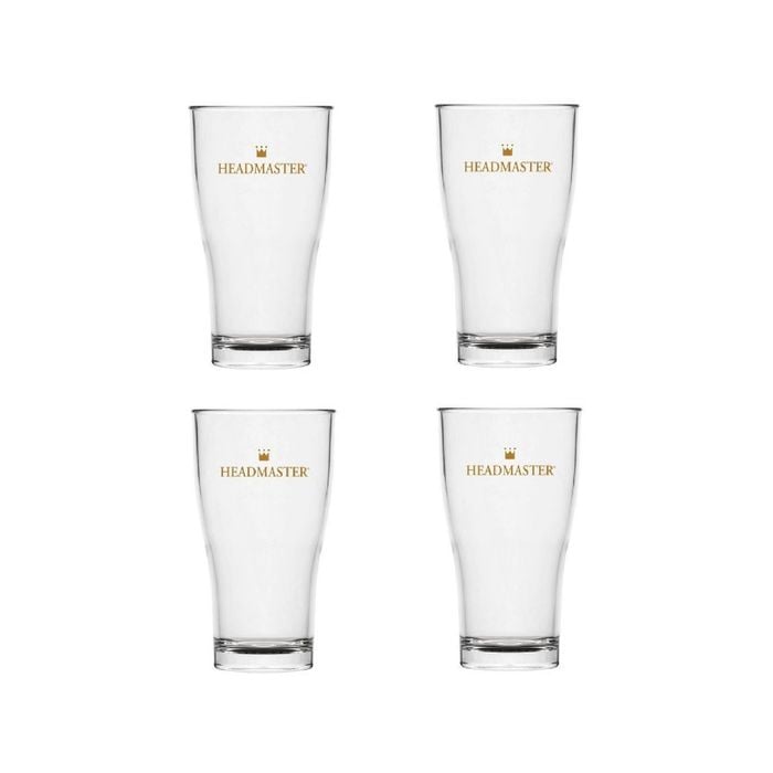 Polysafe Conical Headmaster Schooner Glass 425ml - Set of 4