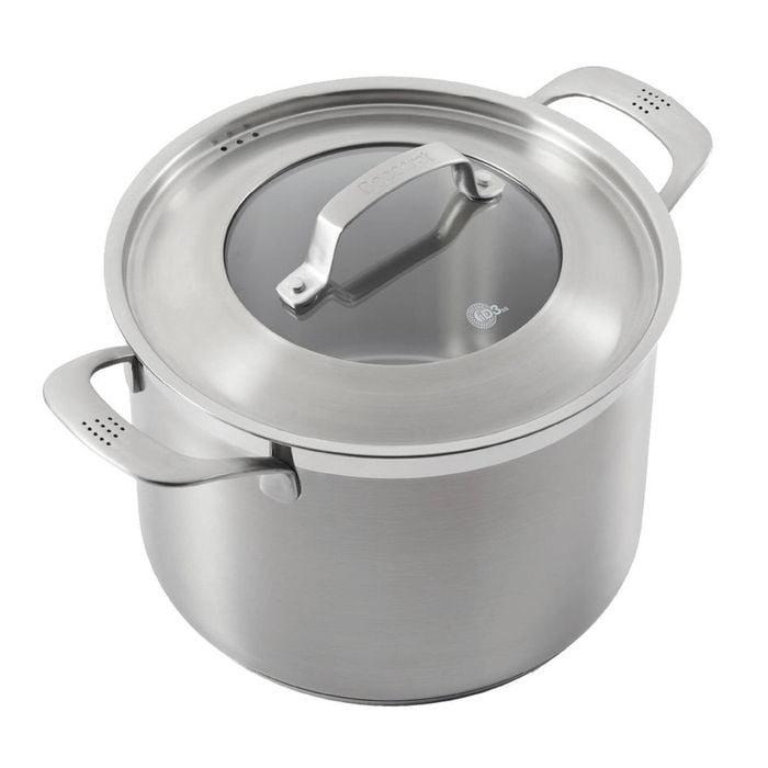 Baccarat Id3 Stainless Steel Stockpot With Lid 24cm