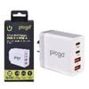 4 PORT  WALL CHARGER USB C+USB A