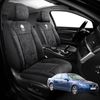 Australian Goose Edition Front Seat Covers for BMW 5 Series 2003 - 2010 (E60 E61) - Suede, Universal Fit - Black