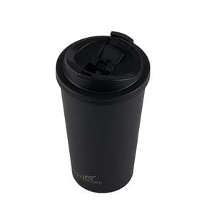 Sprinkler Luna Double Wall Insulated Cup With Leakproof Lid Hot/cold 355ml Black