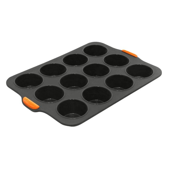 Bakemaster Silicone 12 Cup Muffin Pan