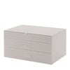 One Six Eight London GABRIELLA Cloud Grey XL Jewellery Box
