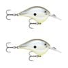 2x Rapala Dives to 8ft 5cm Crankbait Fishing Lures - Disco Shad