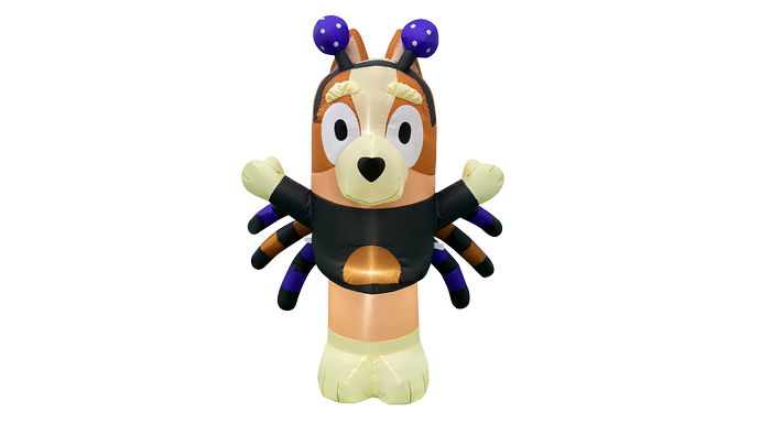 Bluey 128cm Bingo Halloween Inflatable