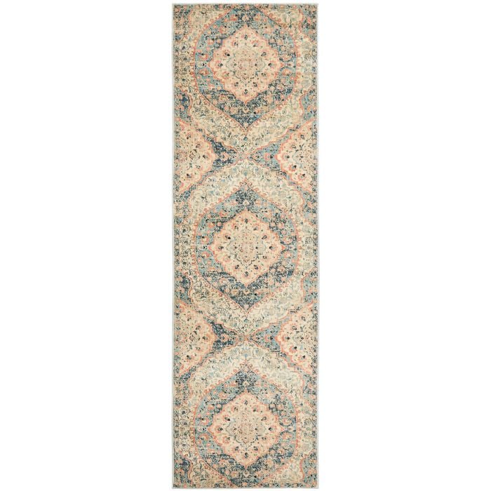 Quest 150 Navy Runner 300X80Cm Rug