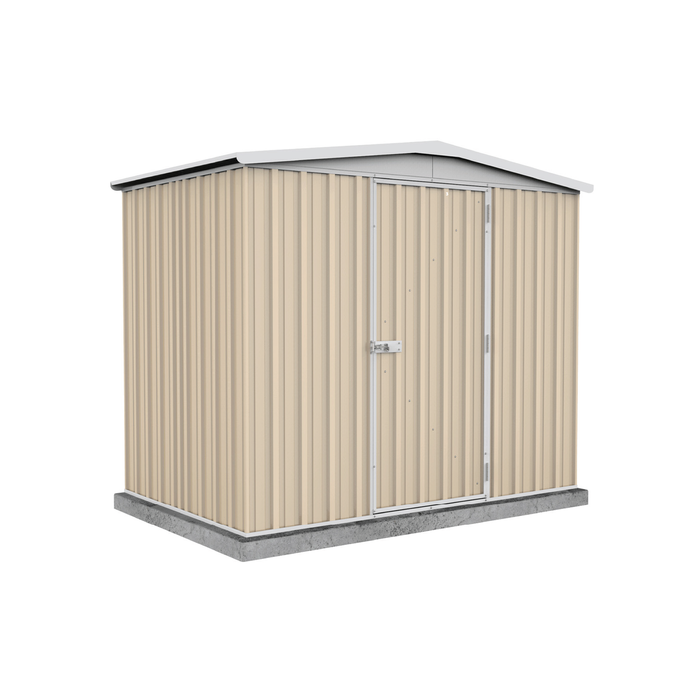 Absco Sheds 2.26 x 1.44 x 2.0m Classic Cream Regent Single Door Garden Shed