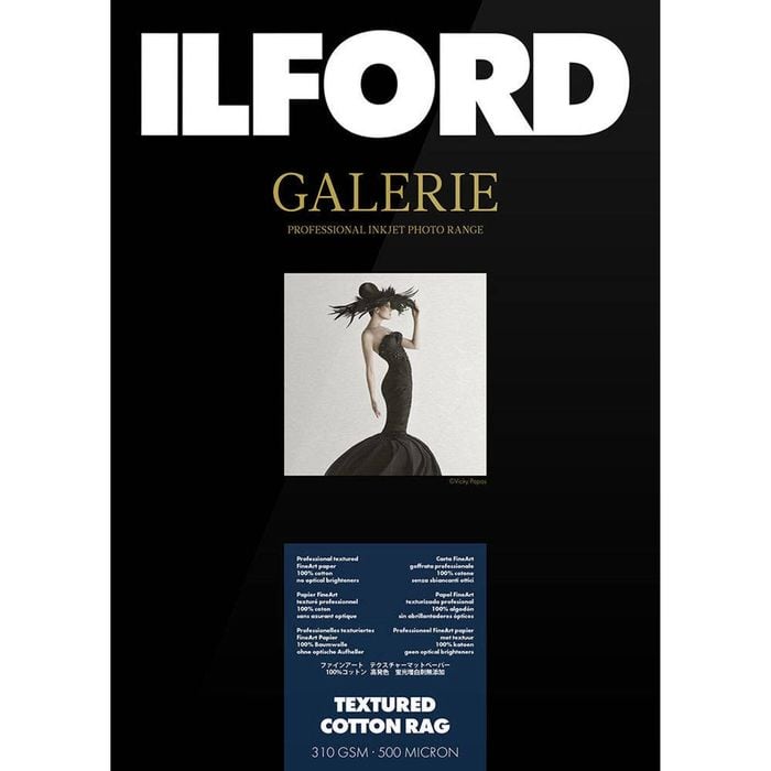 Ilford Galerie Textured Cotton Rag 310GSM A3 25 Sheets