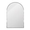 Astin Sinclair 900 x 600 x 28mm Brushed Nickel Arch Shape Mirror