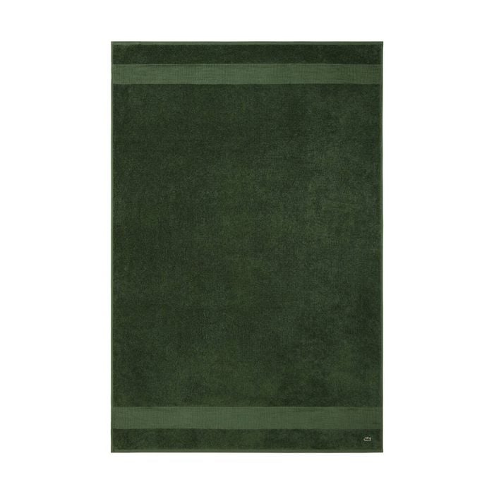 Lacoste LLECROCO Soft Organic Cotton Bath Sheet Vert 100x150cm