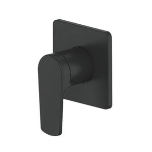Greens Matte Black Avalon Shower Mixer With FloBOOST® Technology - Matte Black