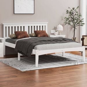 ALFORDSON Bed Frame Queen White