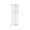 Lugna 2048 x 600 x 580mm White Cabinet Shell