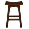 Centrum Furniture Tokyo Solid Mahogany Timber Kitchen Counter Stool - Mahogany