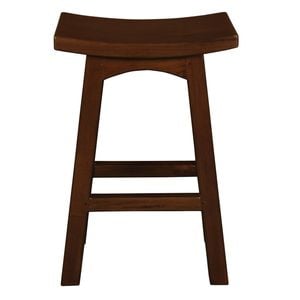Centrum Furniture Tokyo Solid Mahogany Timber Kitchen Counter Stool - Mahogany